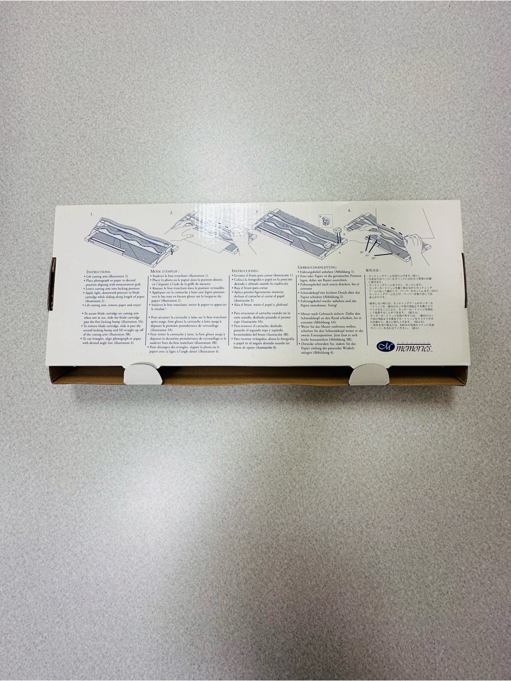RETIRED Creative Memories 12-inch Decorative Trimmer - WAVES & SWELLS - Picture 6 of 10